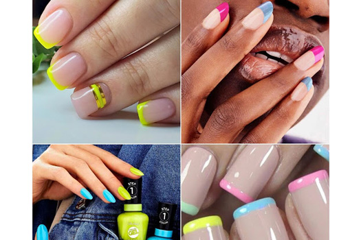 unhas candy colours